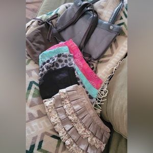 31 purses and skirts